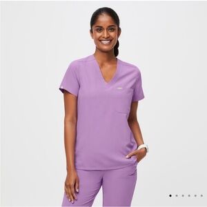 Figs Scrub Set in Lilac Dawn